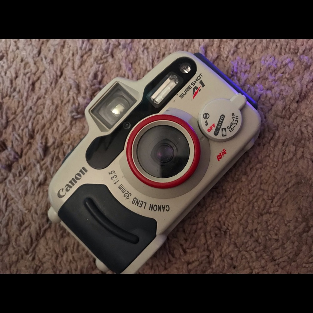 Underwater canon film camera